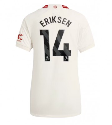Manchester United Christian Eriksen #14 Tredje trøje Dame 2023-24 Kort ærmer